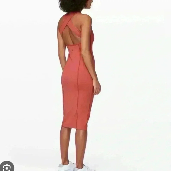 Lululemon Picnic Play Dress in Brick Rose Size 12 - Picture 5 of 6